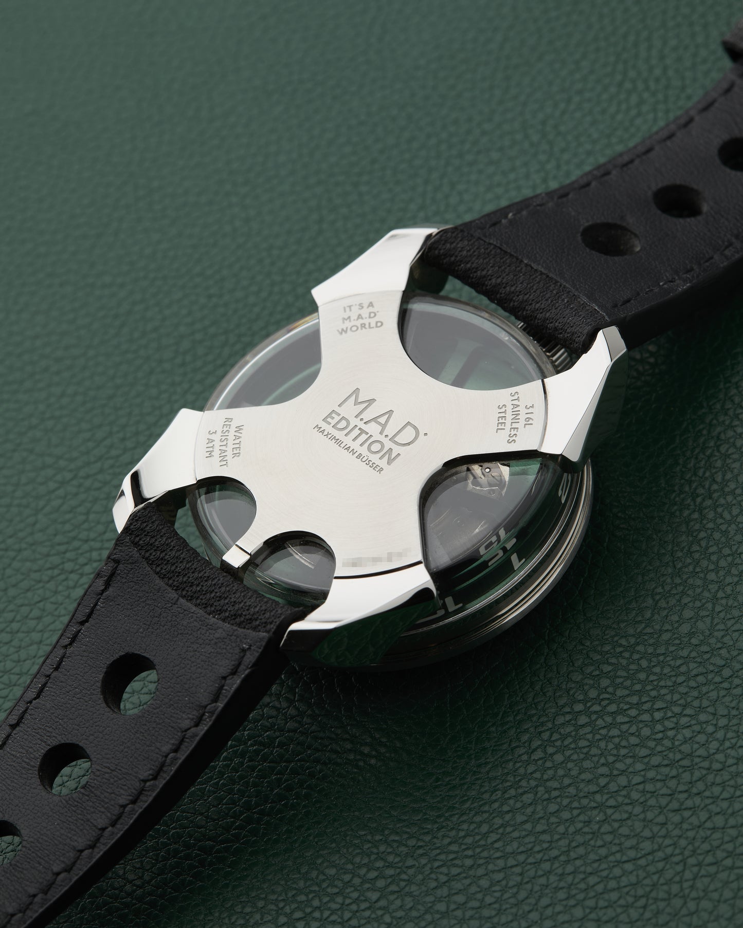 MB&F M.A.D. Editions Green M.A.D.1 with Box and UV Torch