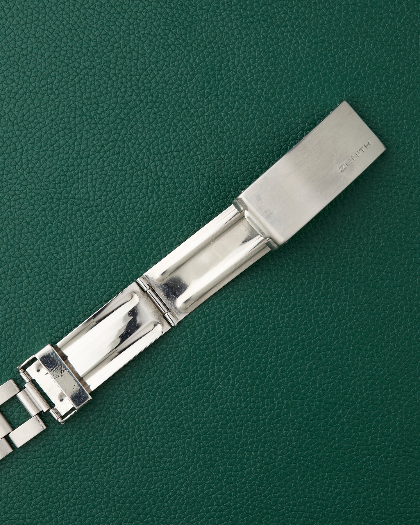 Zenith A384 Vintage El Primero Tropical Caramel Brown Gay Freres Ladder Bracelet