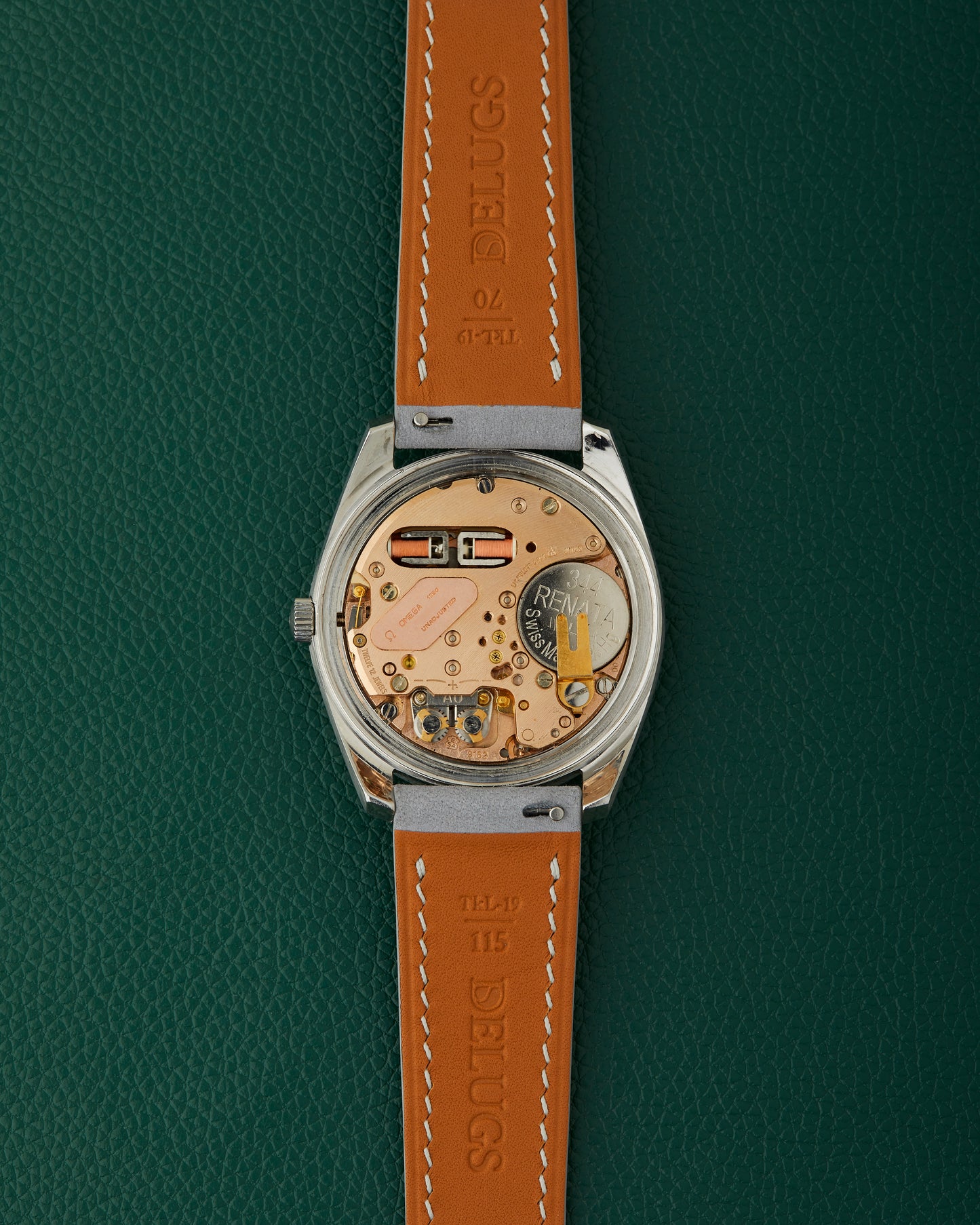 Omega f300 Ref. 198.001 Electronic Chronometer Grey Dial Vintage 1970