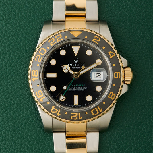Rolex GMT-Master II Ref.116713 Two-Tone 2007 Full Set Serviced