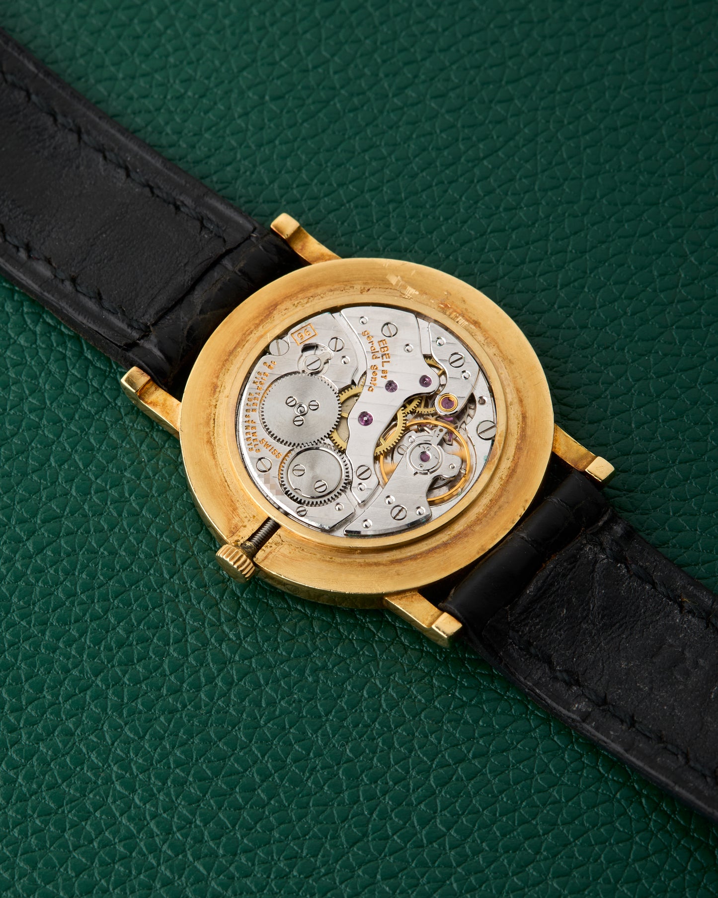 Bulgari Gerald Genta 18k Gold Signed Strap & Buckle