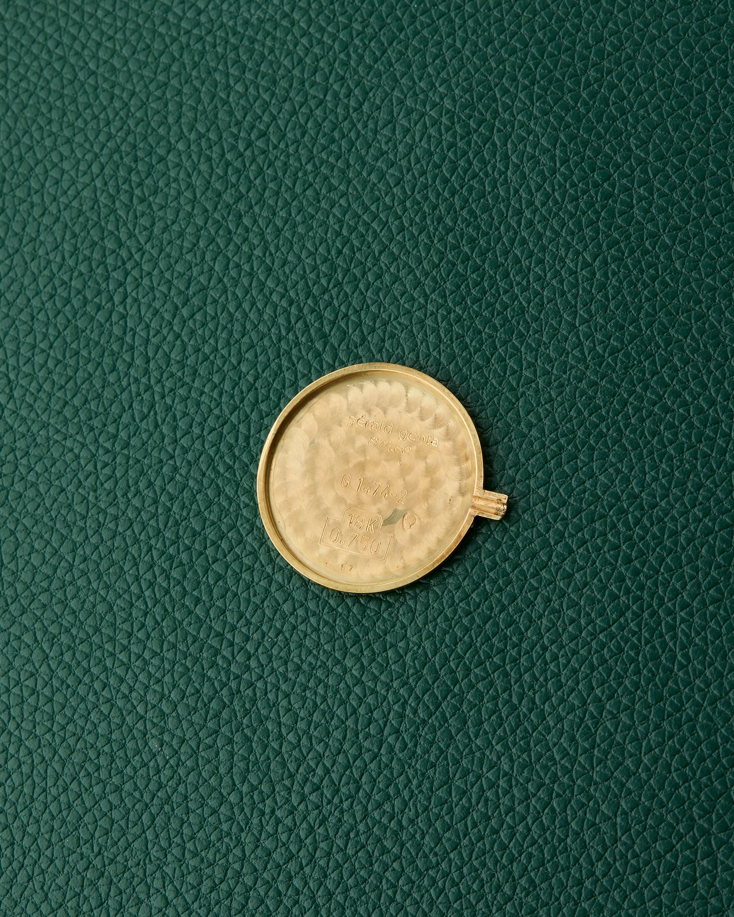 Bulgari Gerald Genta 18k Gold Signed Strap & Buckle