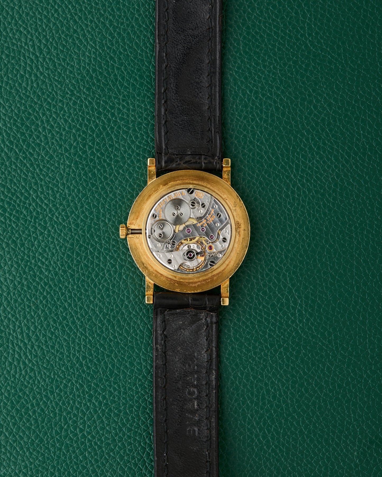 Bulgari Gerald Genta 18k Gold Signed Strap & Buckle