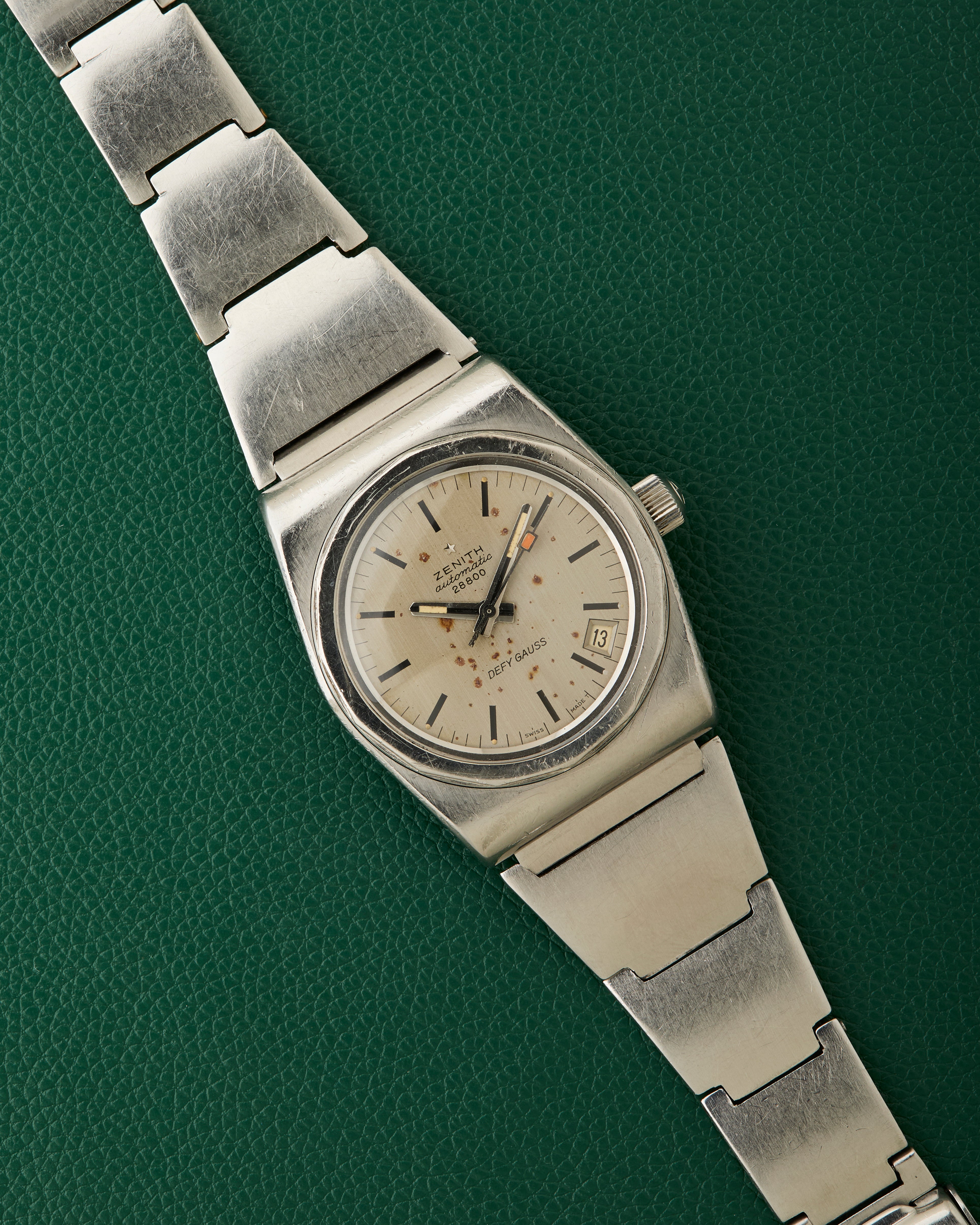 Zenith Defy Gauss Ref. A7686 Vintage Silver Dial Lobster Bracelet