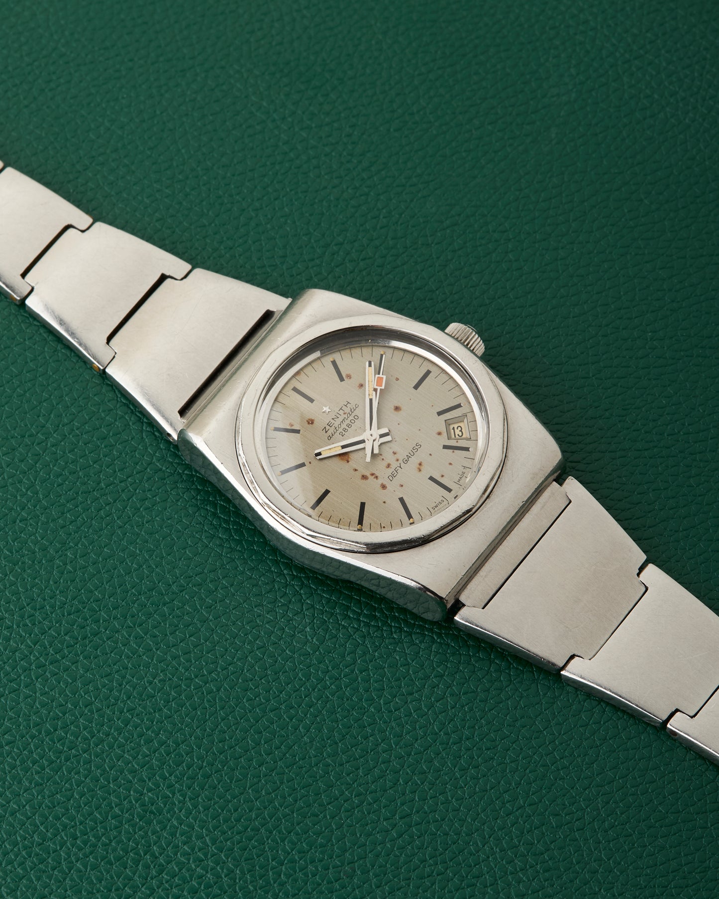 Zenith Defy Gauss Ref. A7686 Vintage Silver Dial Lobster Bracelet