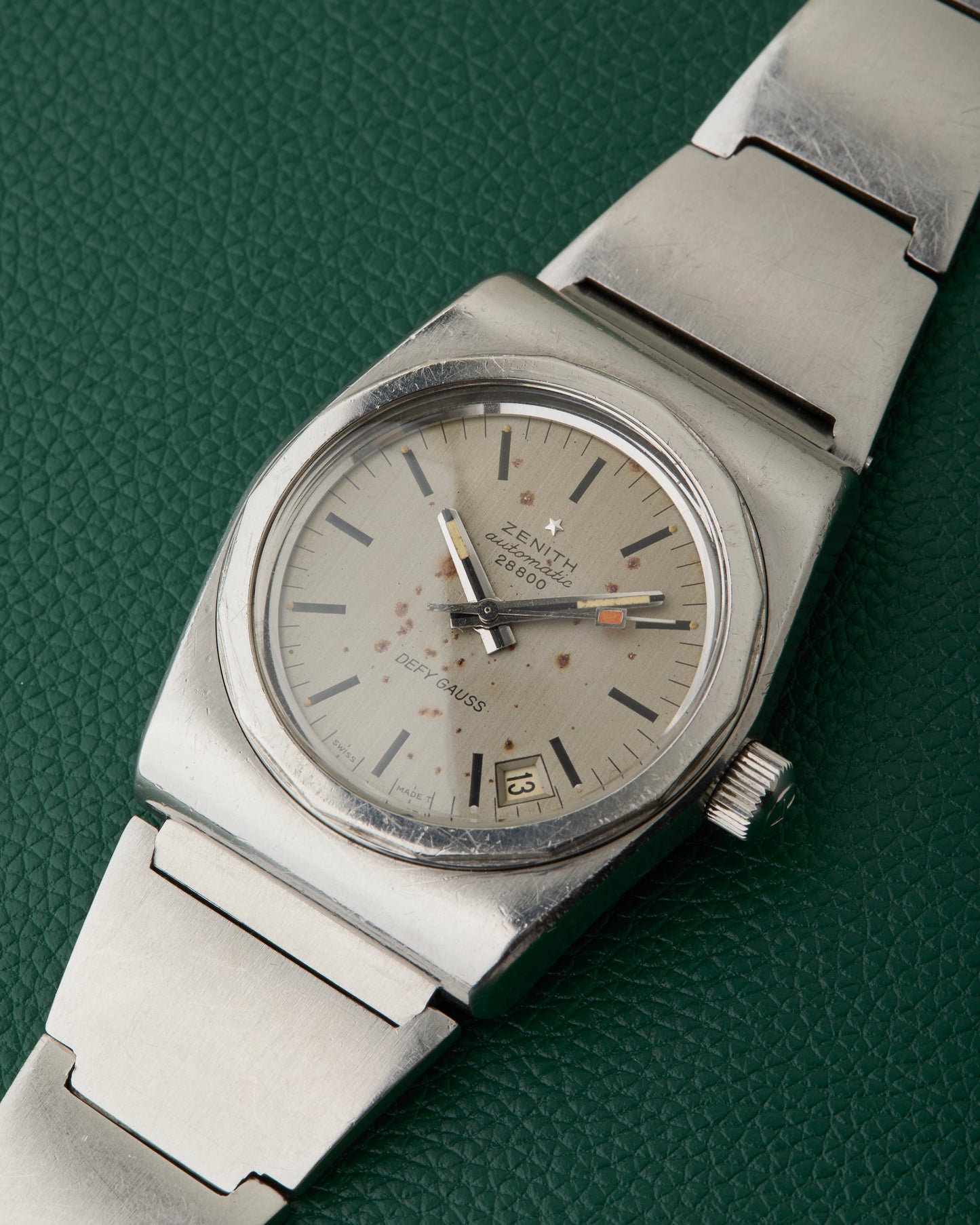 Zenith Defy Gauss Ref. A7686 Vintage Silver Dial Lobster Bracelet