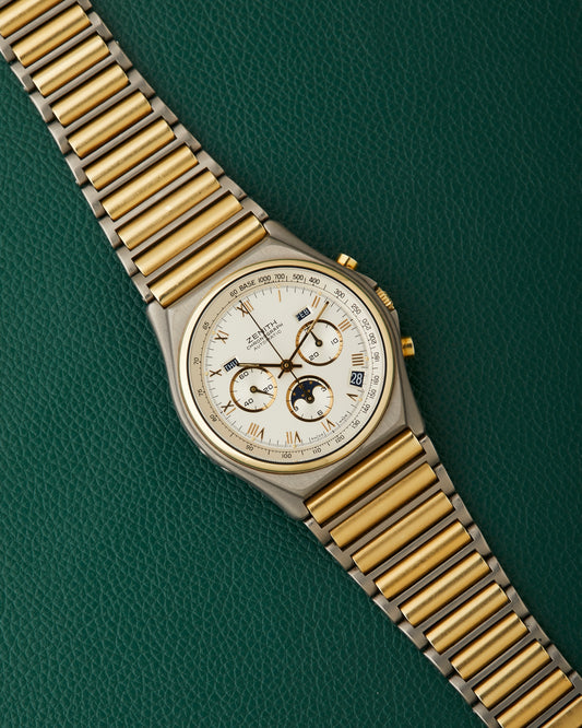 Zenith Port Royal Two-Tone Titanium 92.0100.418 Moonphase Neo-Vintage