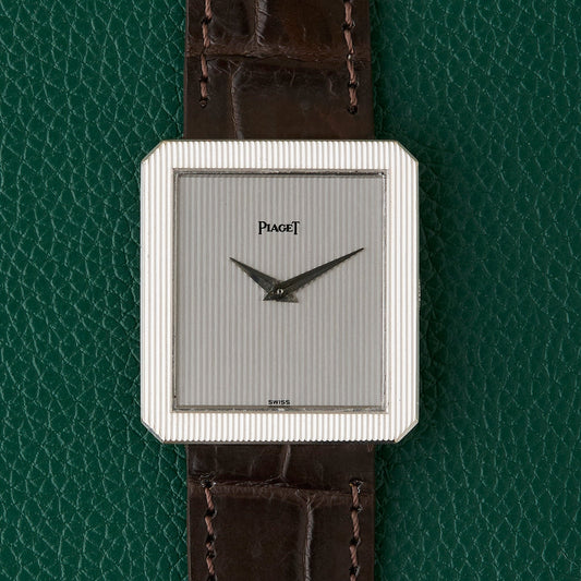 Piaget Protocole Ref.9154 White Gold 18K Vintage 18K Buckle & Box