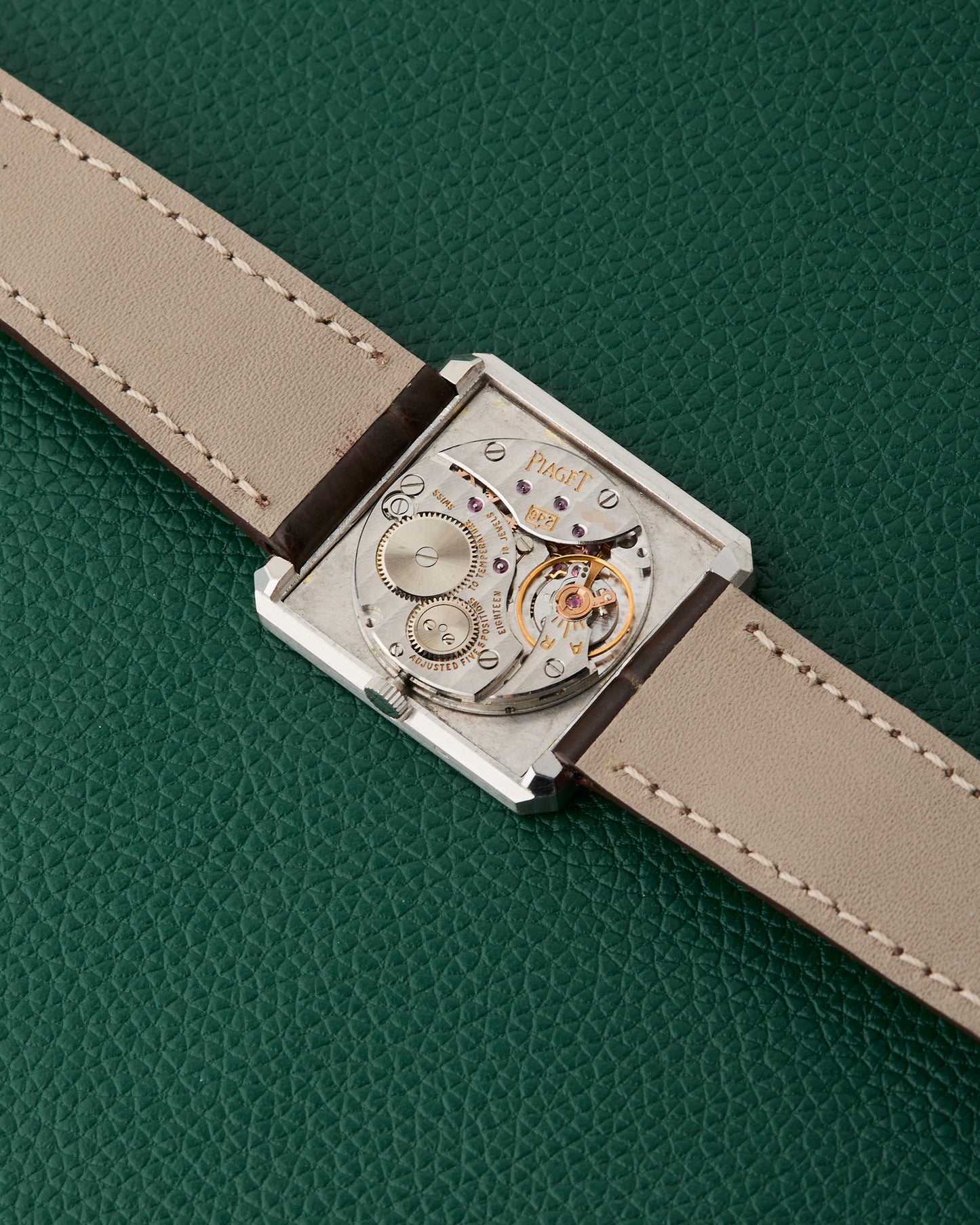 Piaget Protocole Ref.9154 White Gold 18K Vintage 18K Buckle & Box