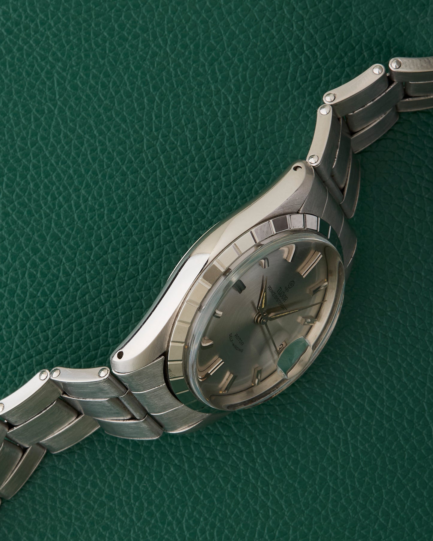 Tudor Ref.7966 Prince Oysterdate Silver Sunburst Dial Rolex Bracelet 1965