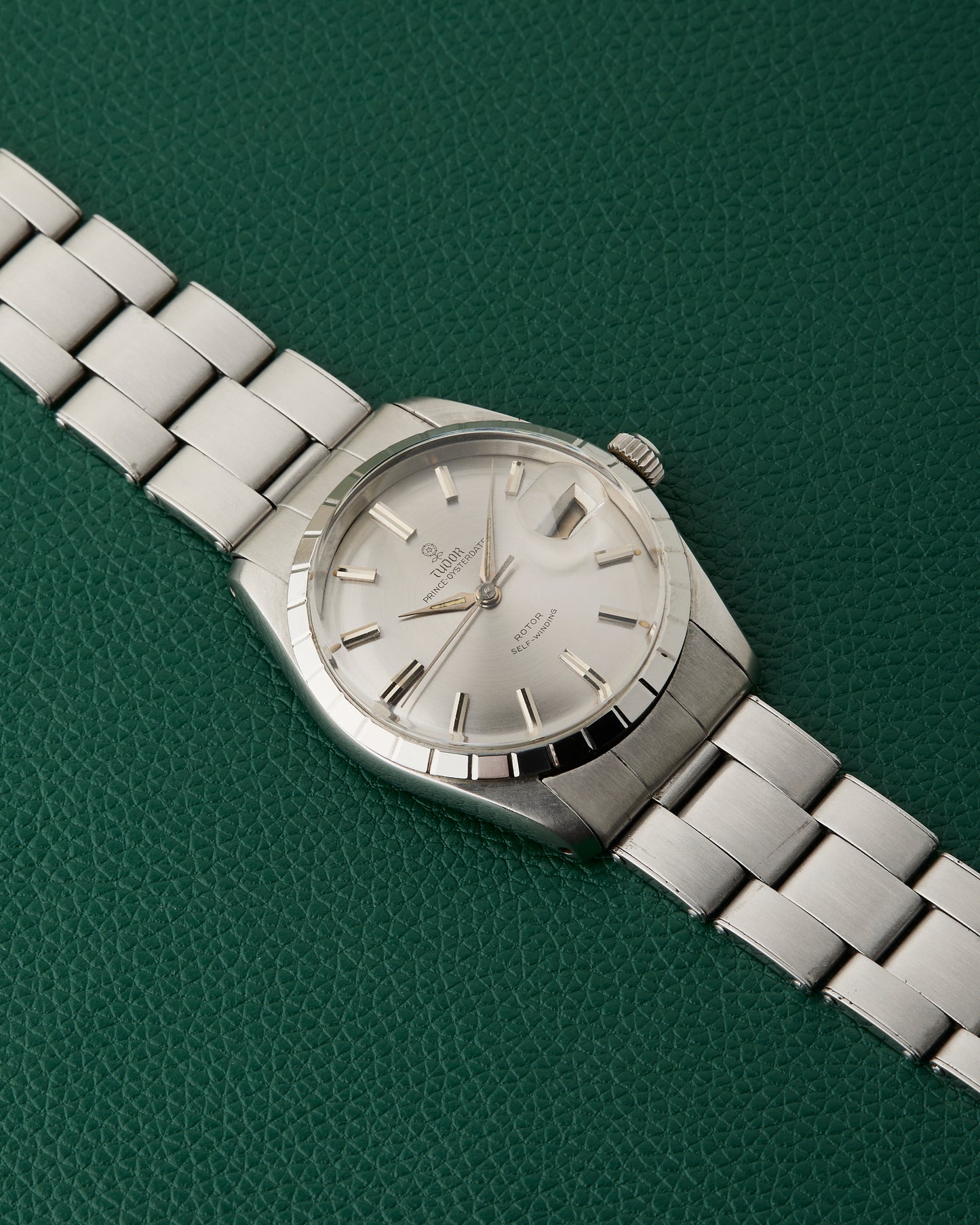 Tudor Ref.7966 Prince Oysterdate Silver Sunburst Dial Rolex Bracelet 1965