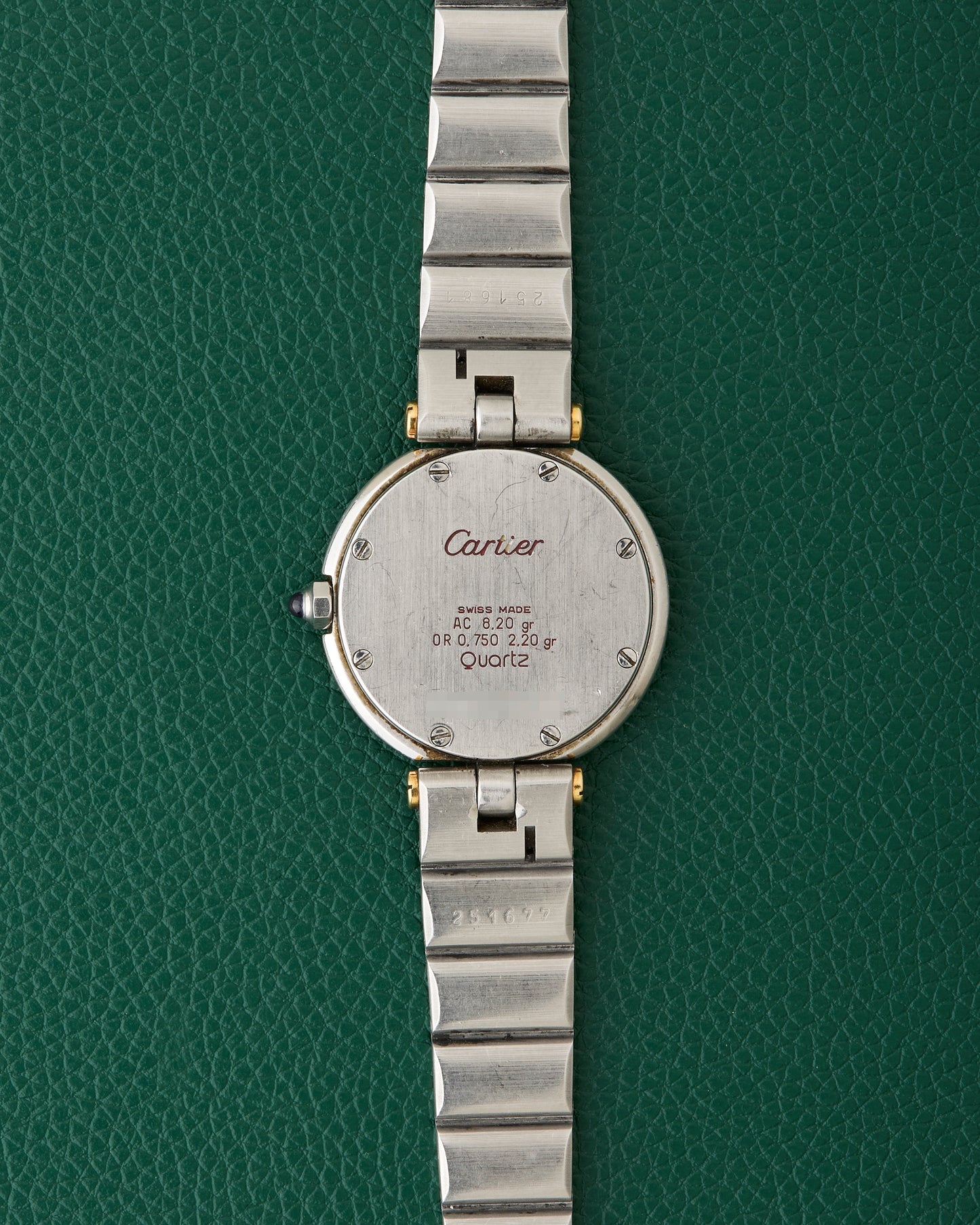 Cartier Santos Vendôme Ronde Ref. 8191 Ghost Dial