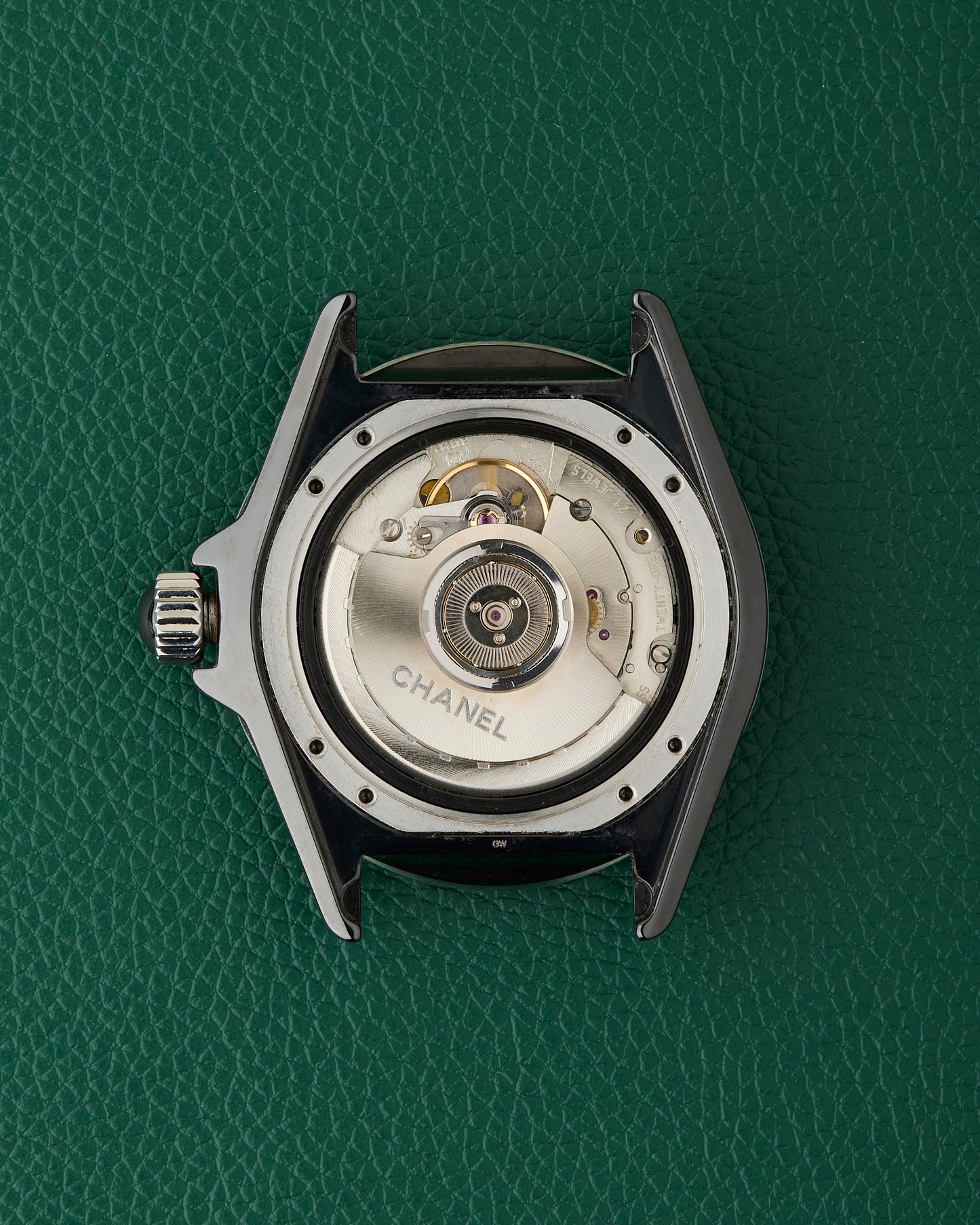 CHANEL J12 Black Ceramic 39mm Black Dial Black Bezel