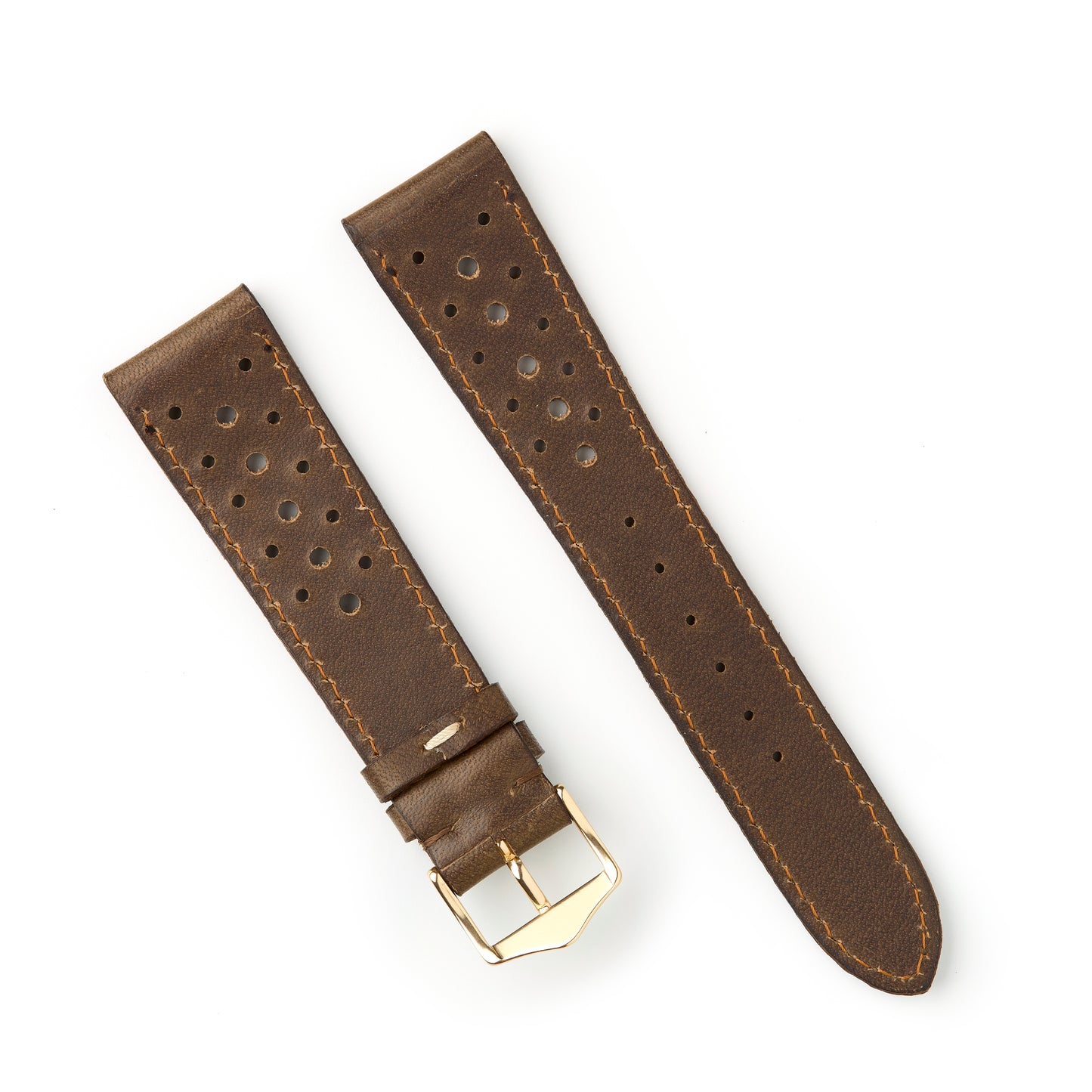 Hatchling Straps Vintage Inspired Brown 21mm