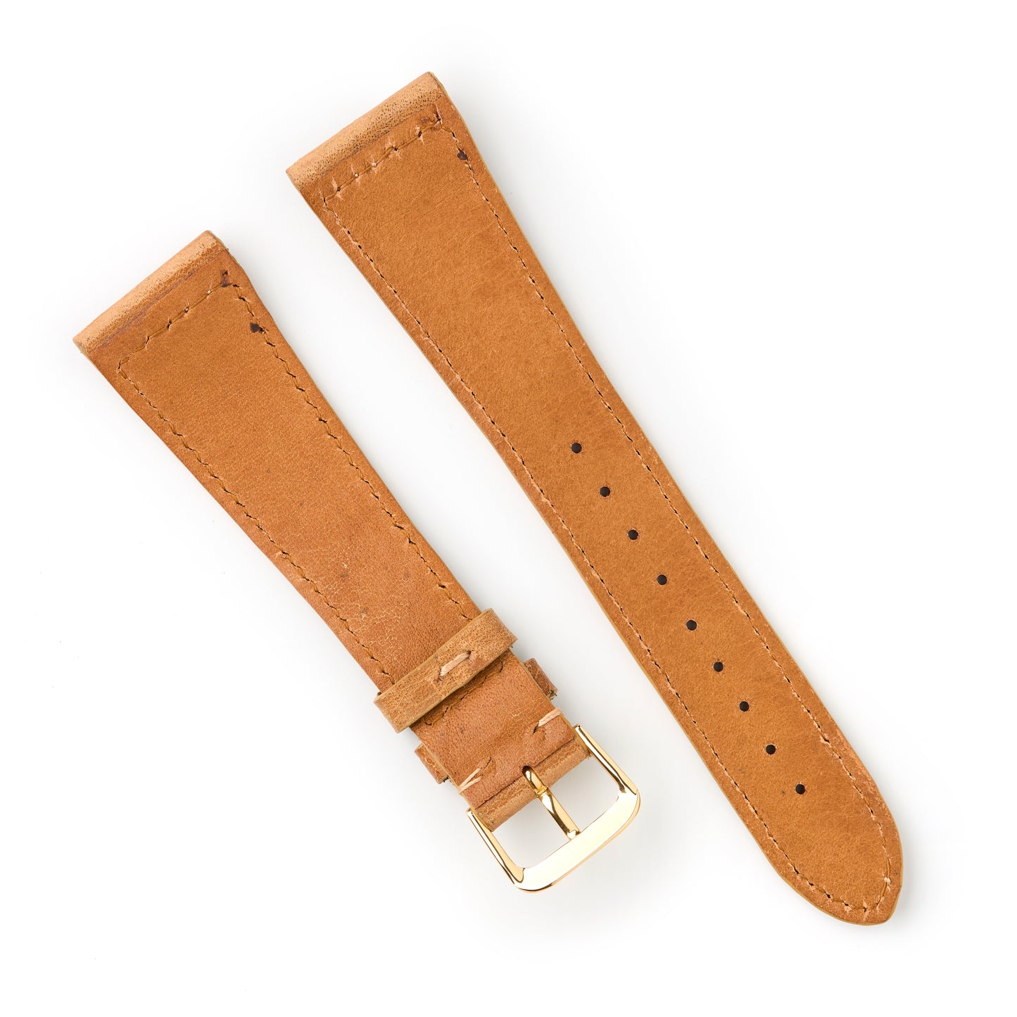 Hatchling Straps Vintage Inspired Brown-Long 23mm
