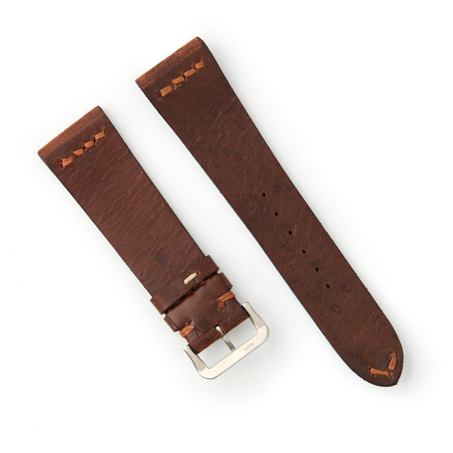 Hatchling Straps Vintage Inspired Brown 22mm