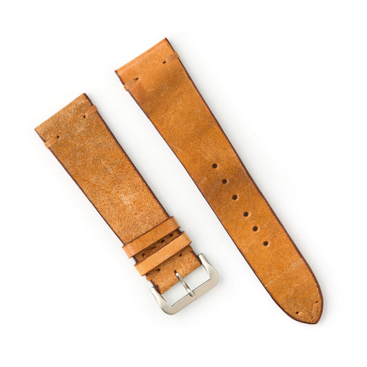 Hatchling Straps Vintage Inspired Brown 22mm