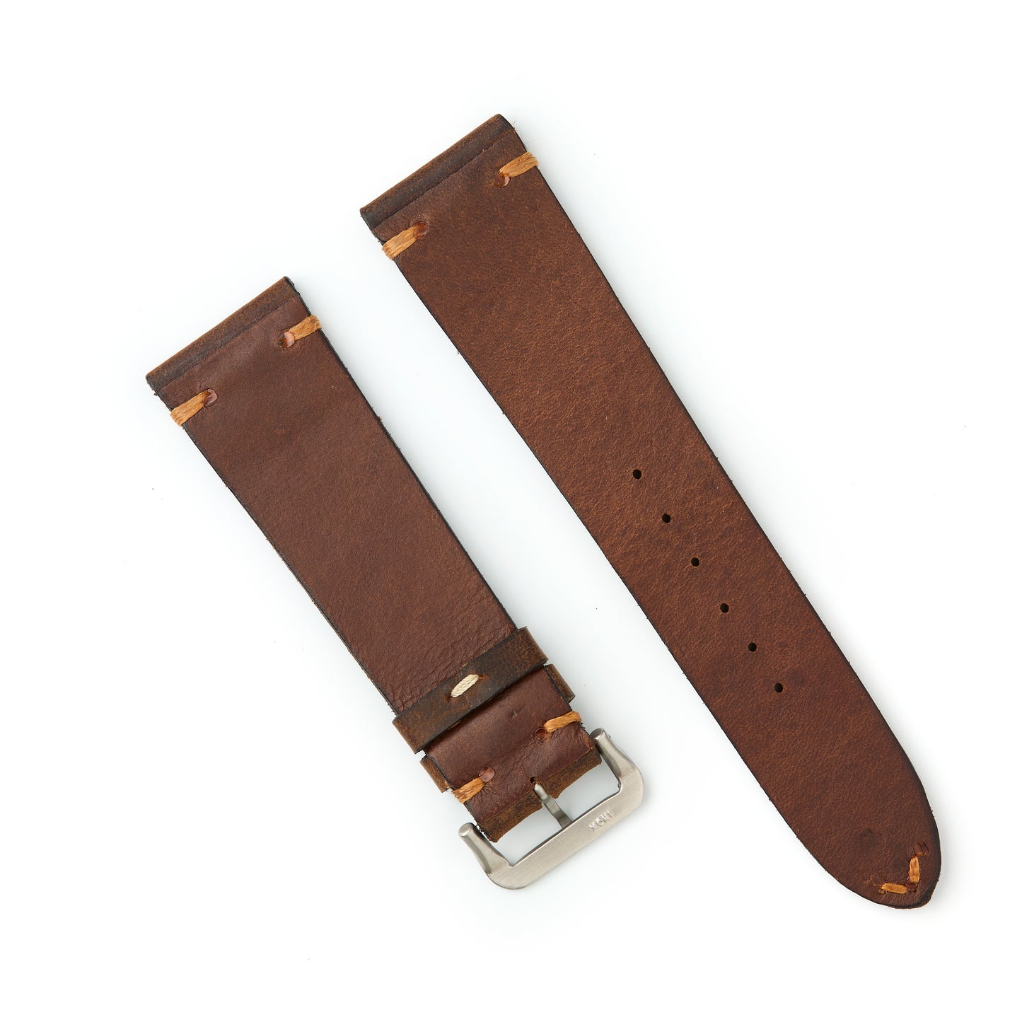 Hatchling Straps Vintage Inspired Brown 22mm