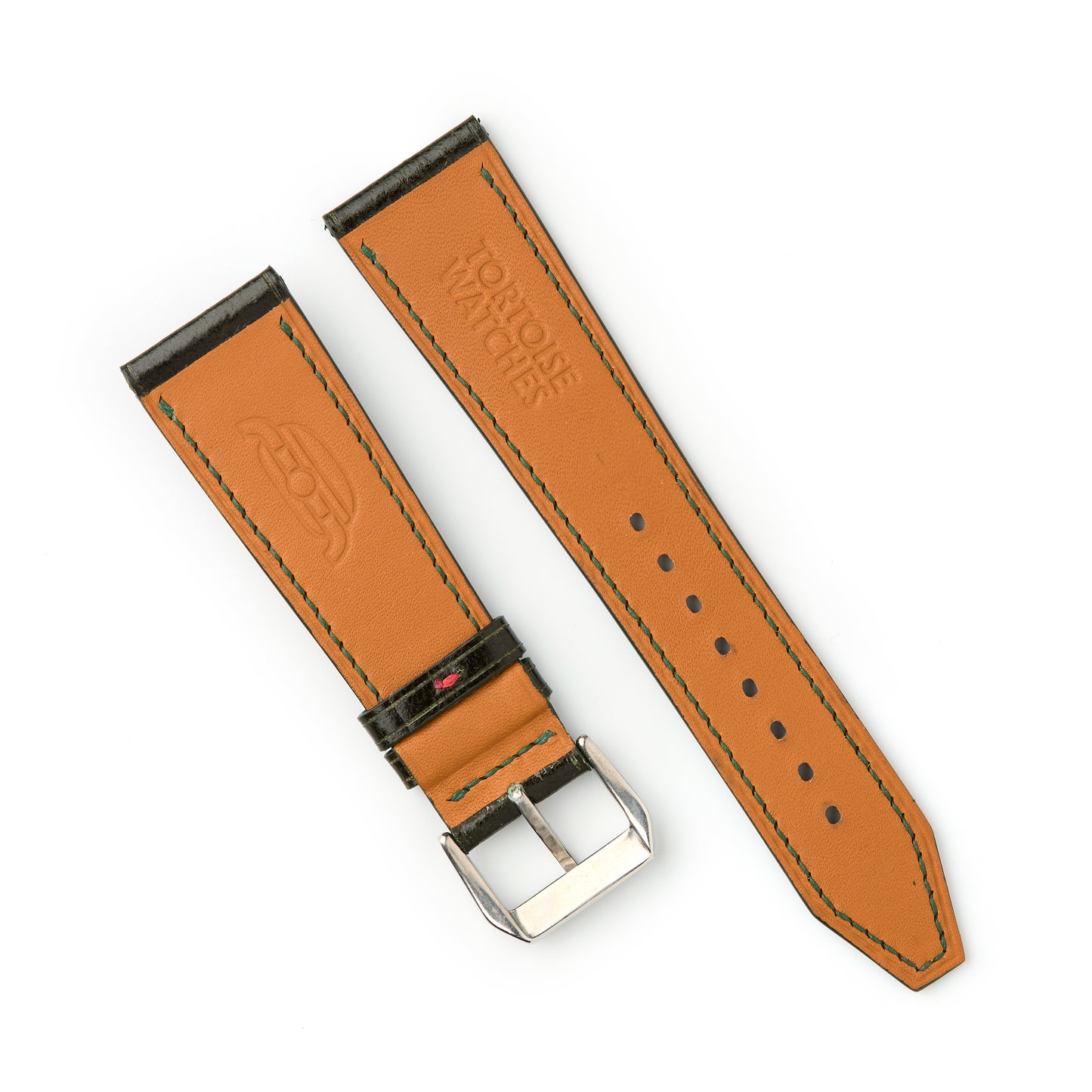 Tortoise Watches Green 22mm