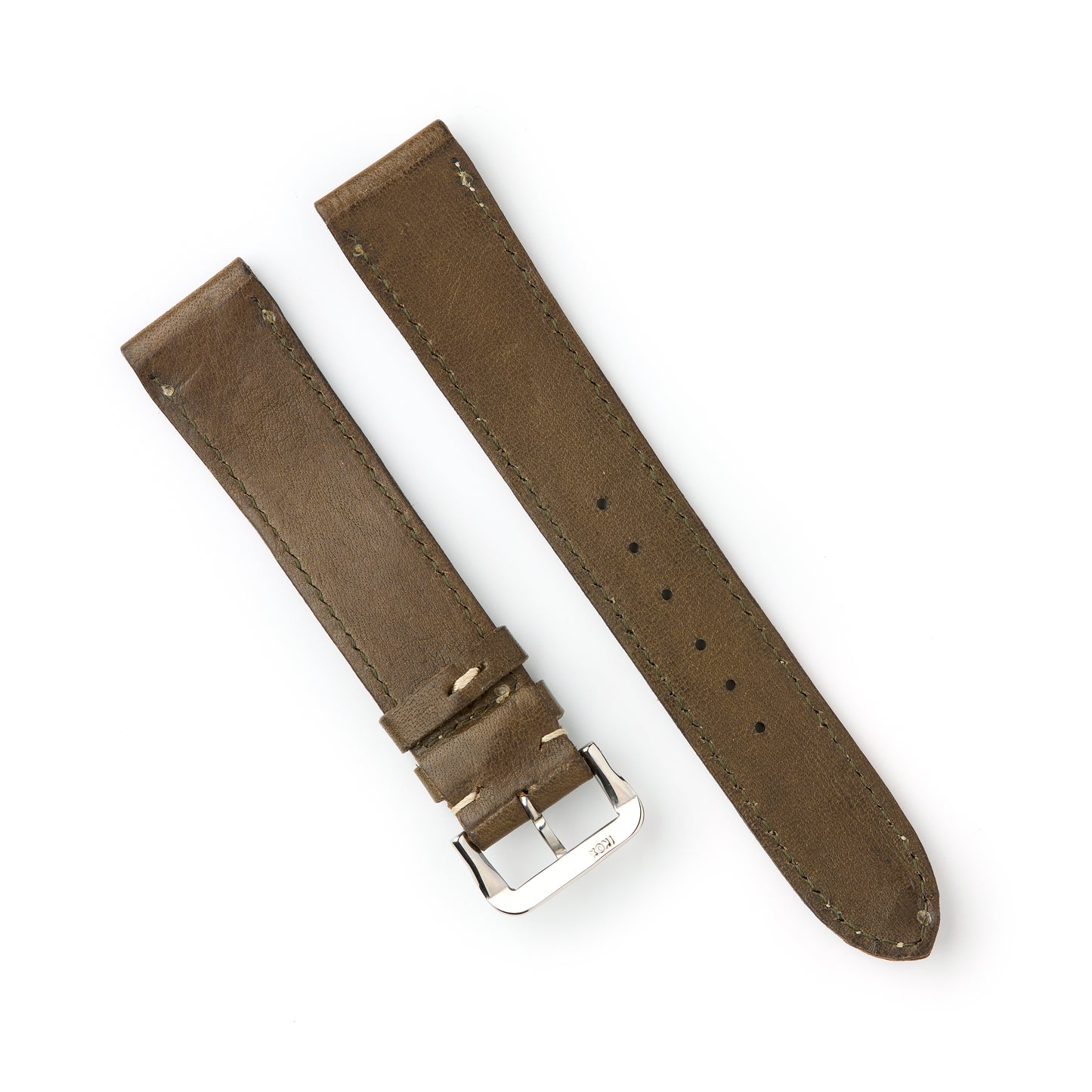 Hatchling Straps Vintage Inspired Khaki 19mm