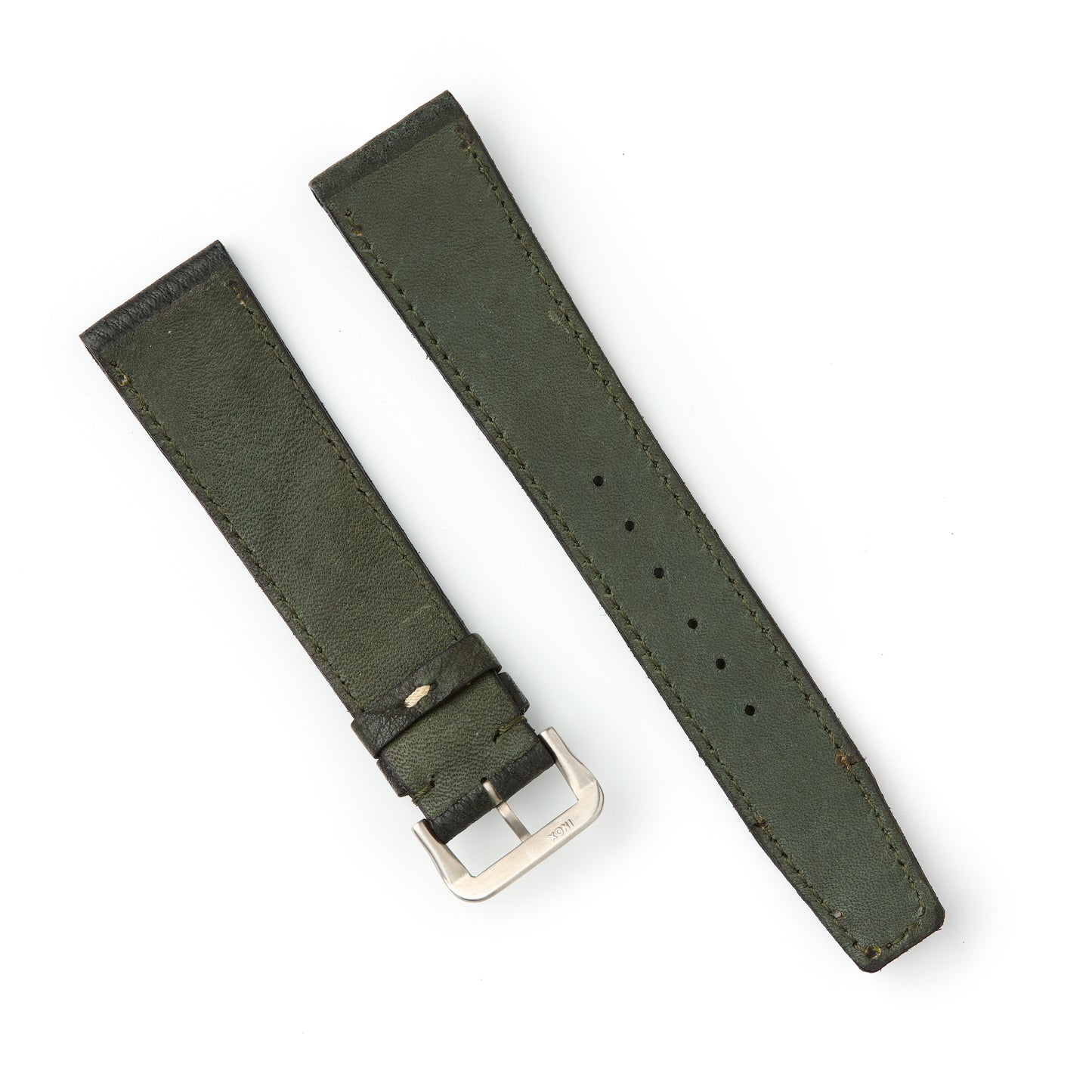 Hatchling Straps Vintage Inspired Green 20mm