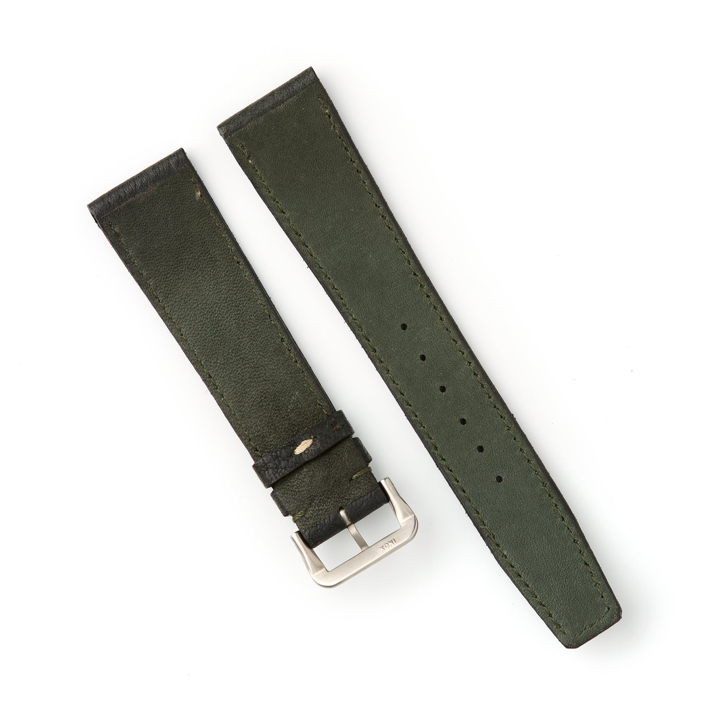 Hatchling Straps Vintage Inspired Green 20mm
