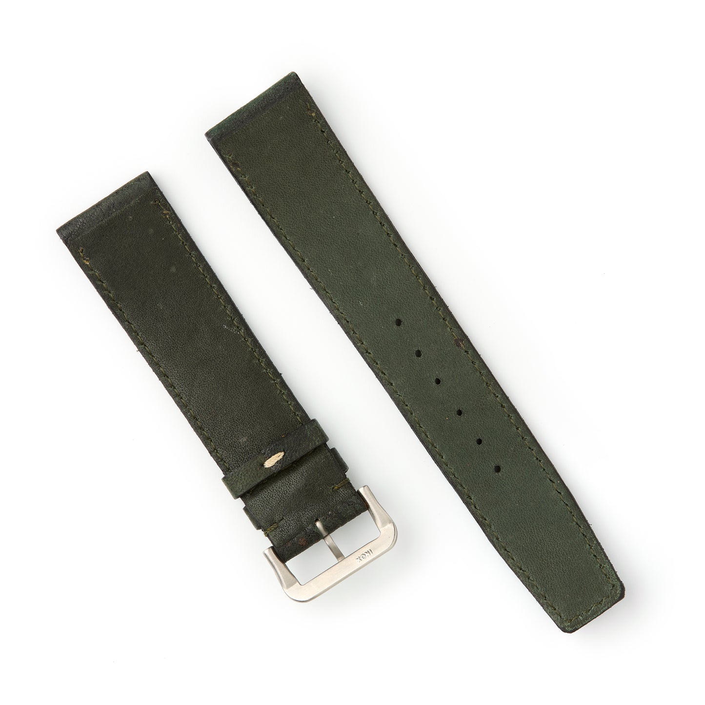 Hatchling Straps Vintage Inspired Green 20mm