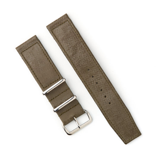 Hatchling Straps Vintage Inspired Green 20mm