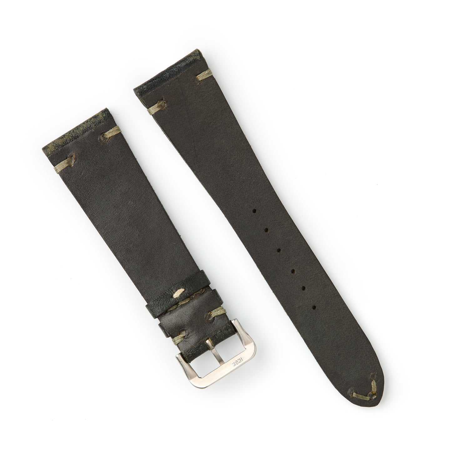 Hatchling Straps Vintage Inspired Green 22mm