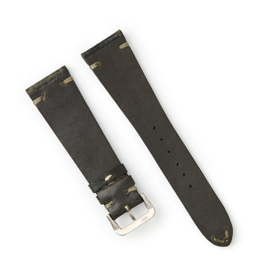 Hatchling Vintage Inspired Watch Strap Band Green 22mm