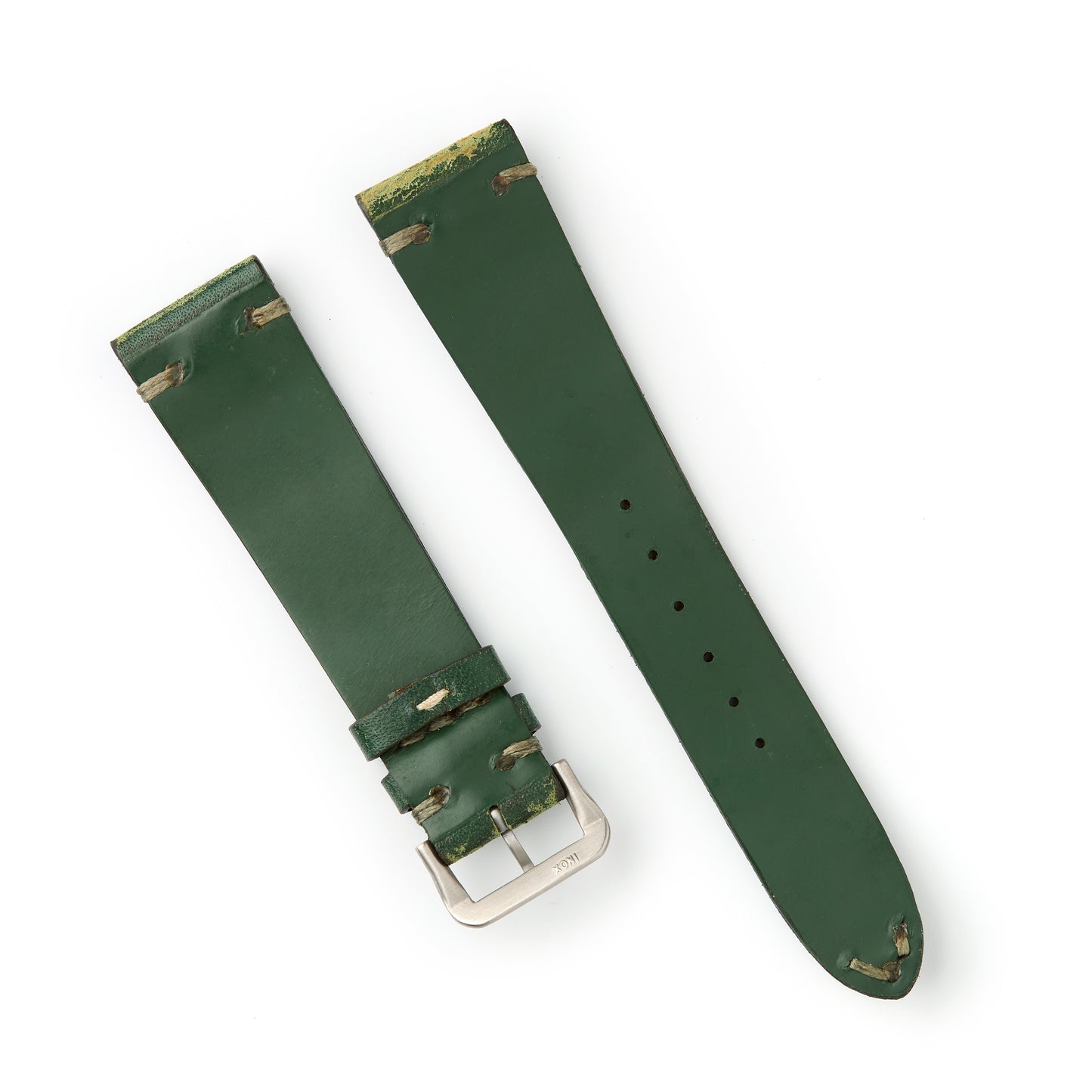 Hatchling Straps Vintage Inspired Green 20mm