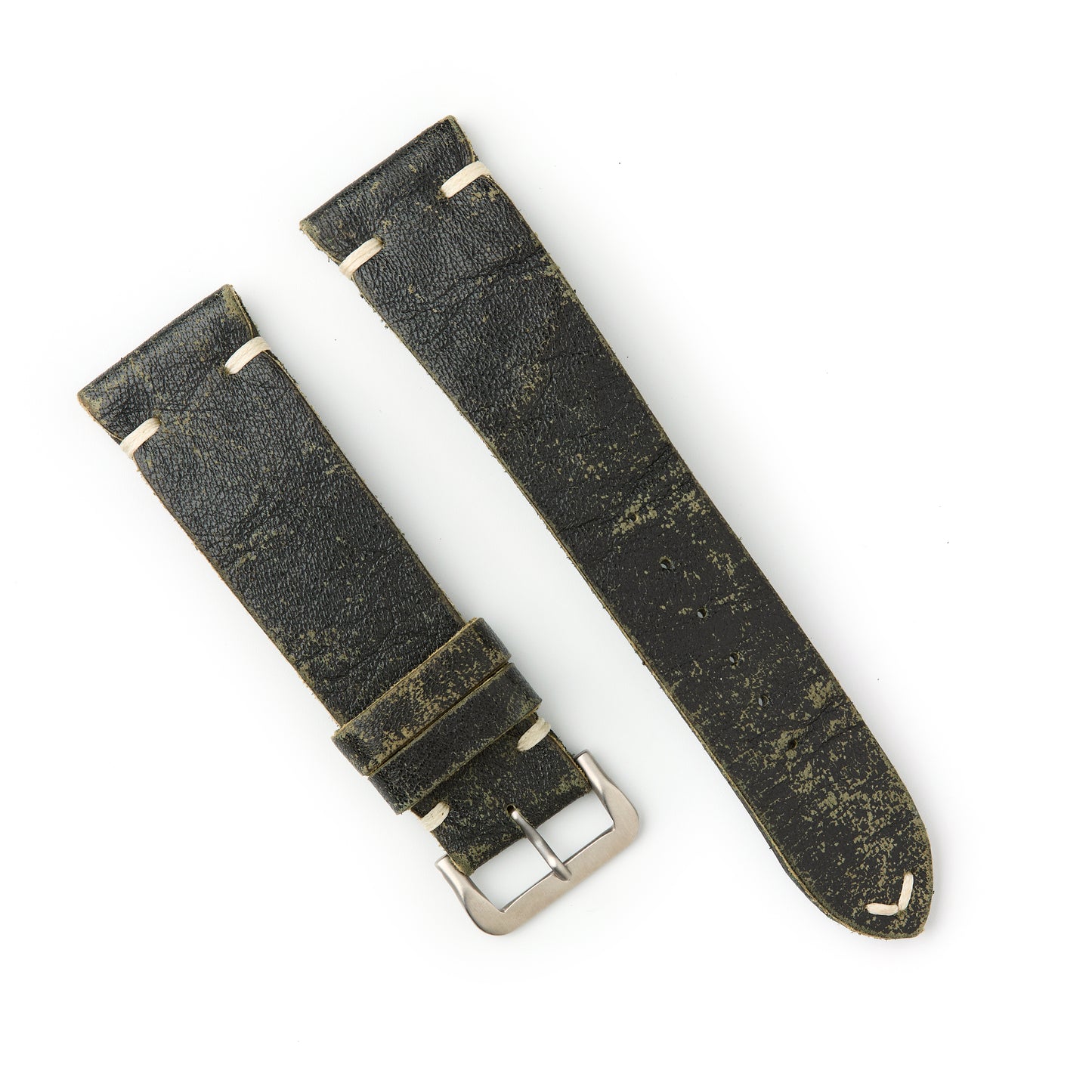 Hatchling Straps Vintage Inspired Green 22mm