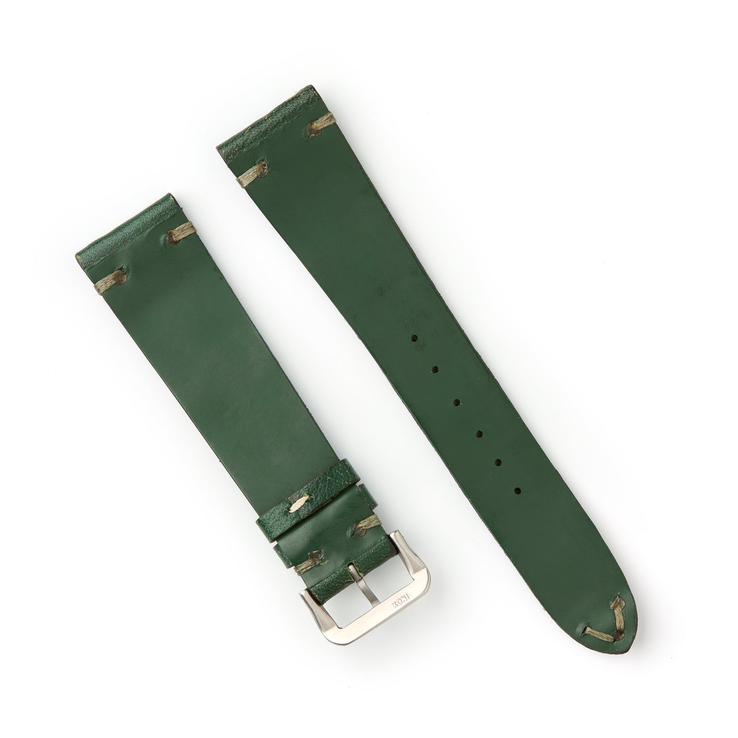 Hatchling Straps Vintage Inspired Green 20mm