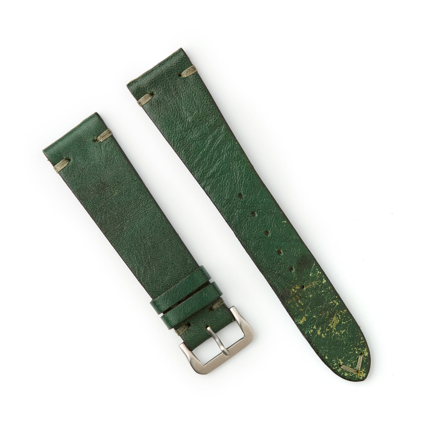 Hatchling Straps Vintage Inspired Green 20mm