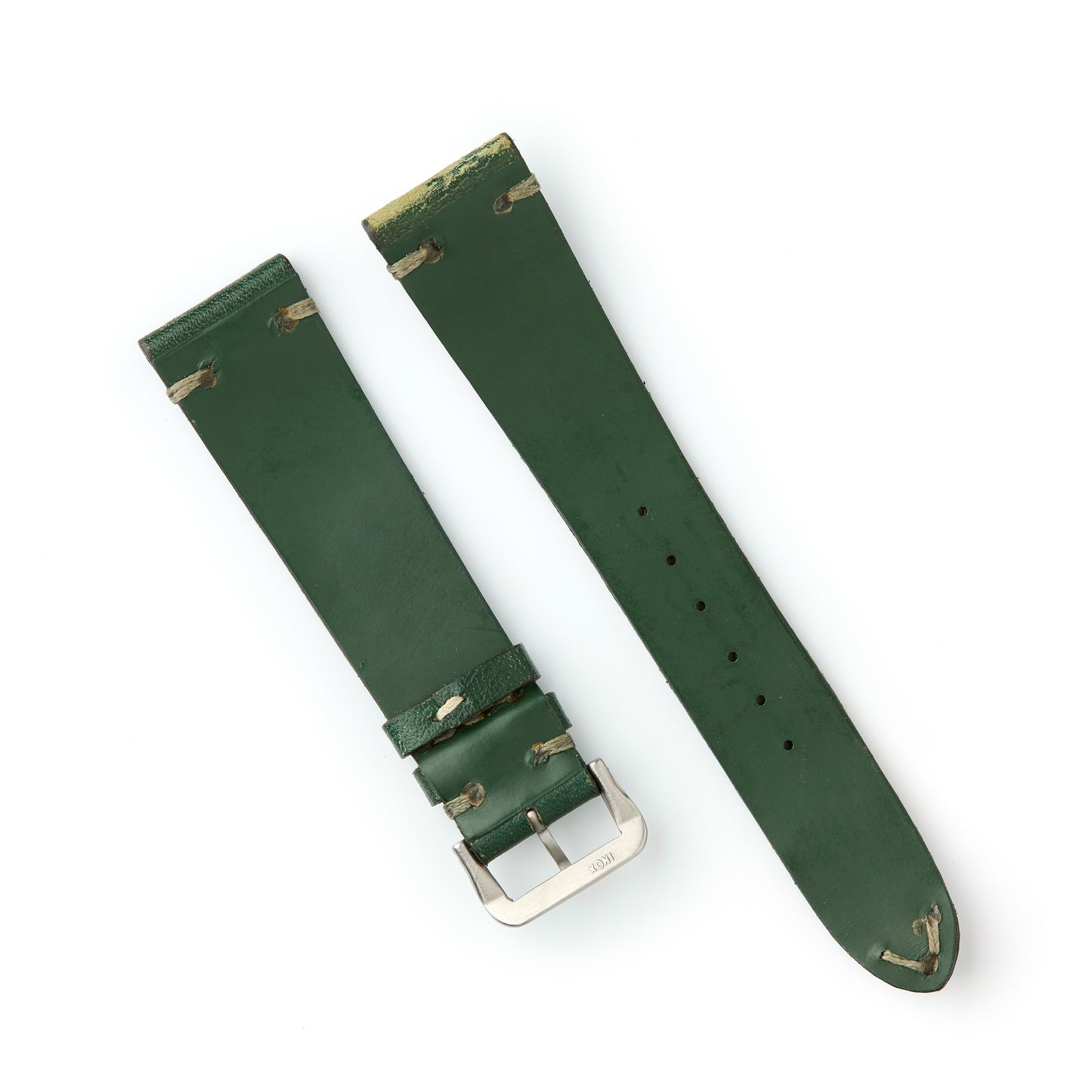 Hatchling Straps Vintage Inspired Green 20mm