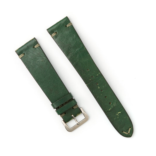 Hatchling Straps Vintage Inspired Green 20mm