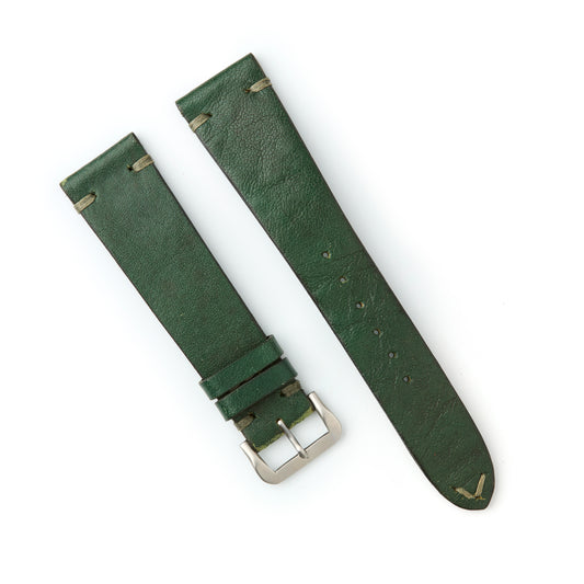 Hatchling Straps Vintage Inspired Green 20mm