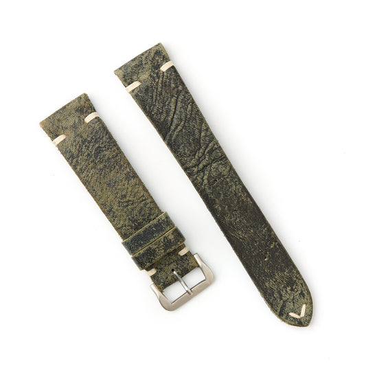 Hatchling Straps Vintage Inspired Green 19mm