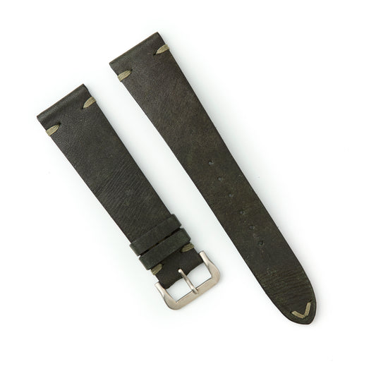 Hatchling Straps Vintage Inspired Green 20mm
