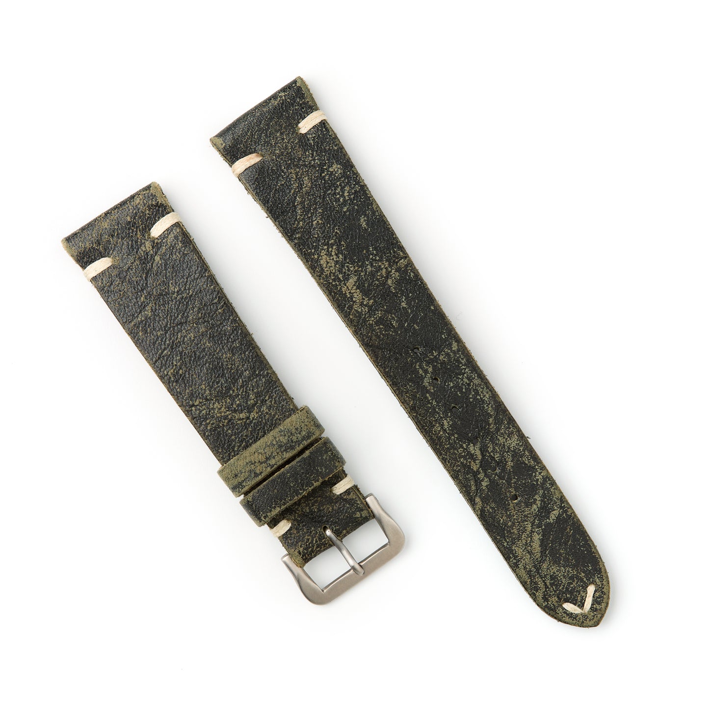 Hatchling Straps Vintage Inspired Green 20mm