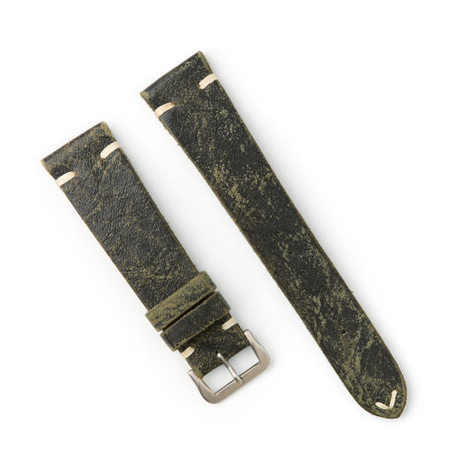 Hatchling Straps Vintage Inspired Green 20mm