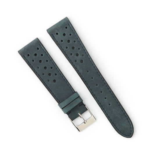 Hatchling Straps Vintage Inspired Rallye Blue 20mm