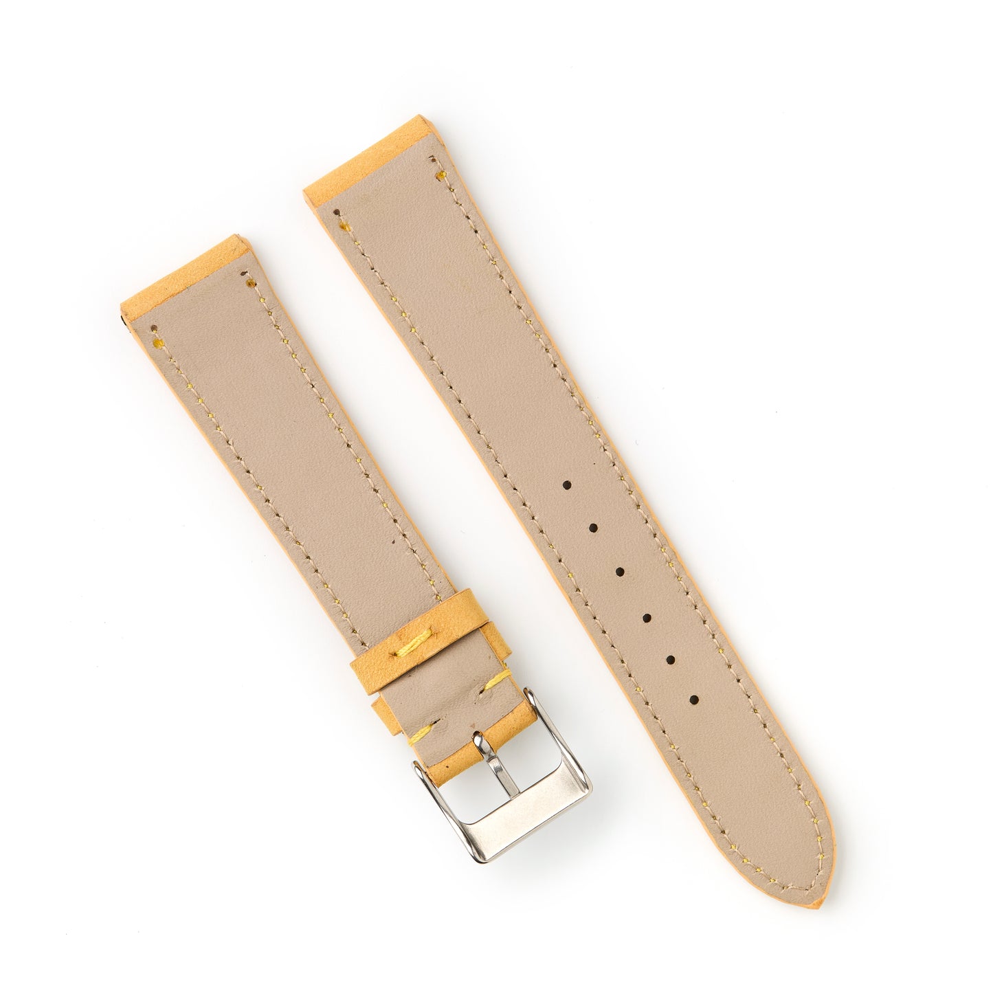 Hatchling Straps Vintage Inspired Yellow 19mm