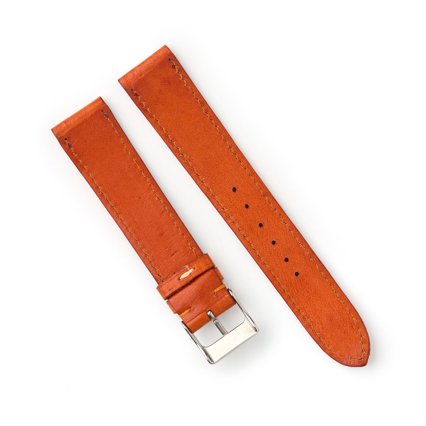 Hatchling Straps Vintage Inspired Orange 18mm