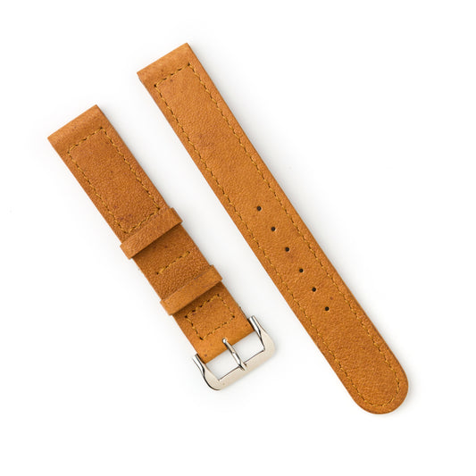 Hatchling Straps Vintage Inspired Brown 16mm