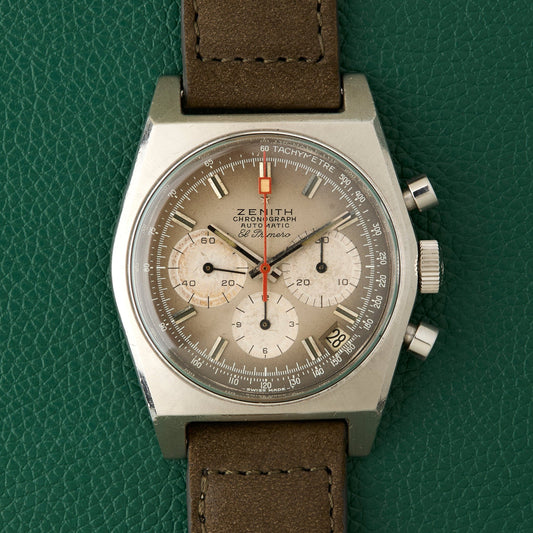 Zenith A385 Vintage Fume Dial El Primero Chronograph