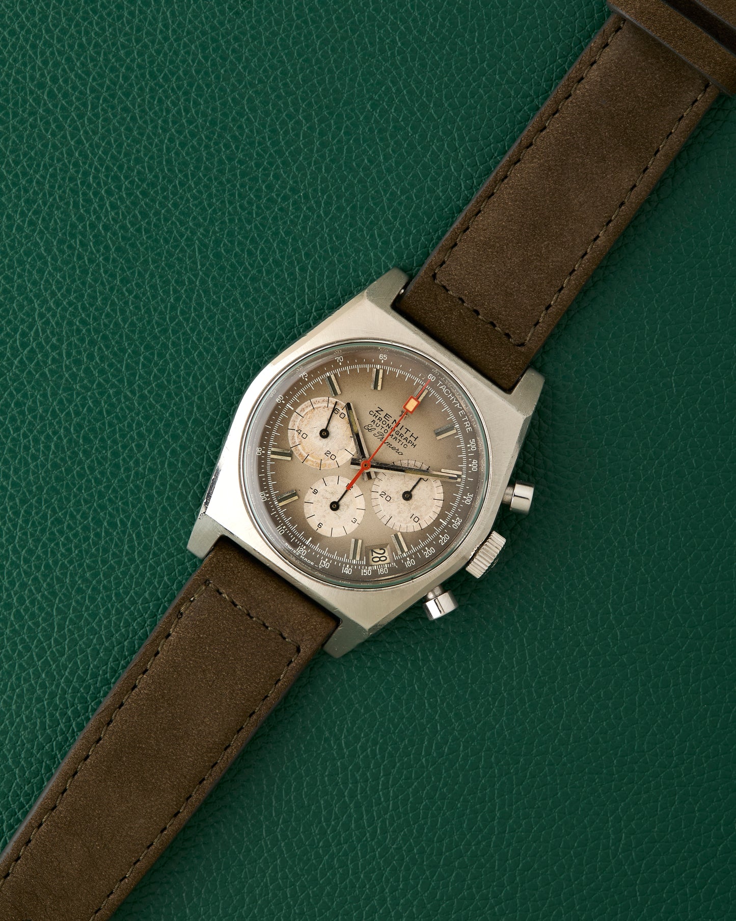 Zenith A385 Vintage Fume Dial El Primero Chronograph