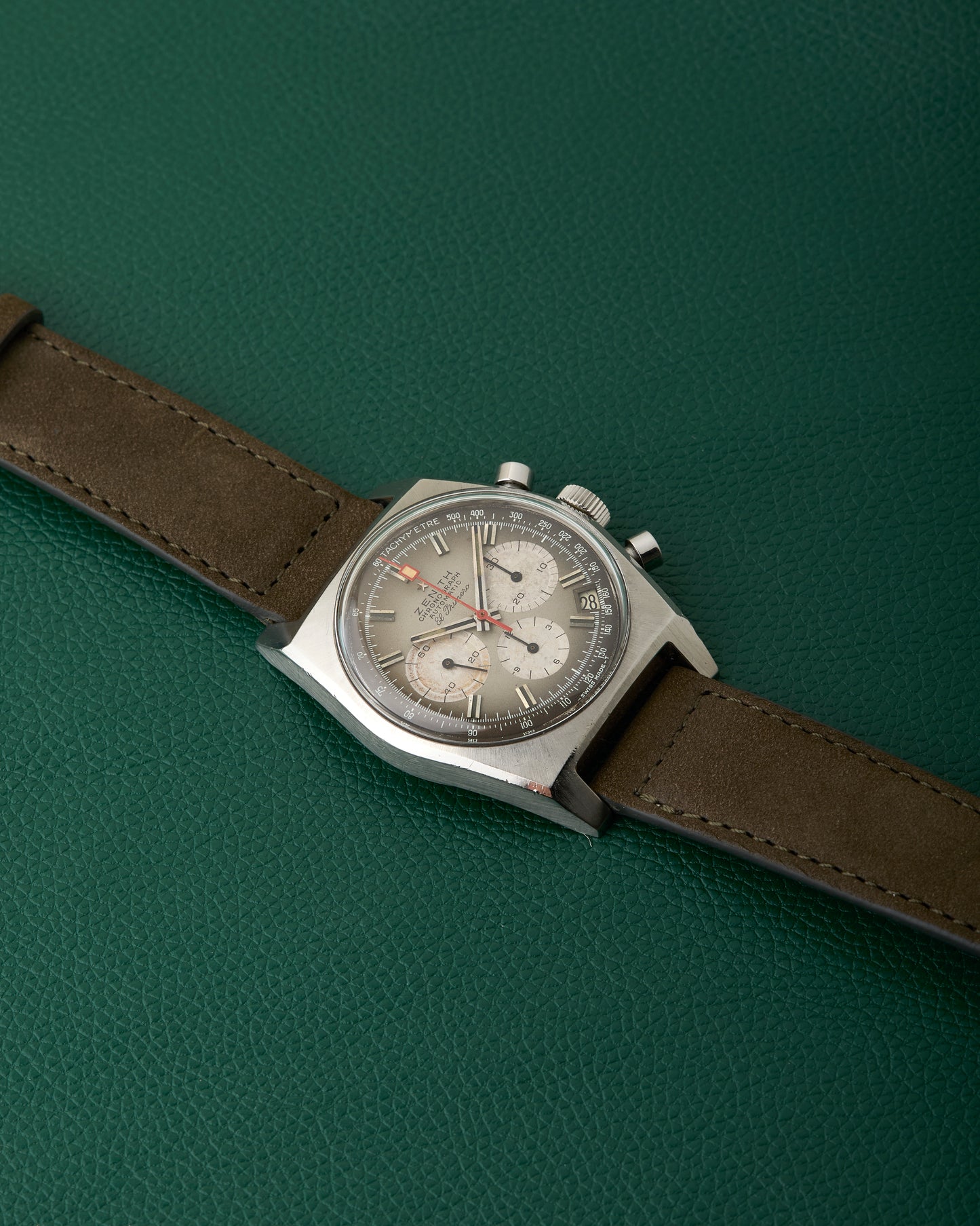 Zenith A385 Vintage Fume Dial El Primero Chronograph