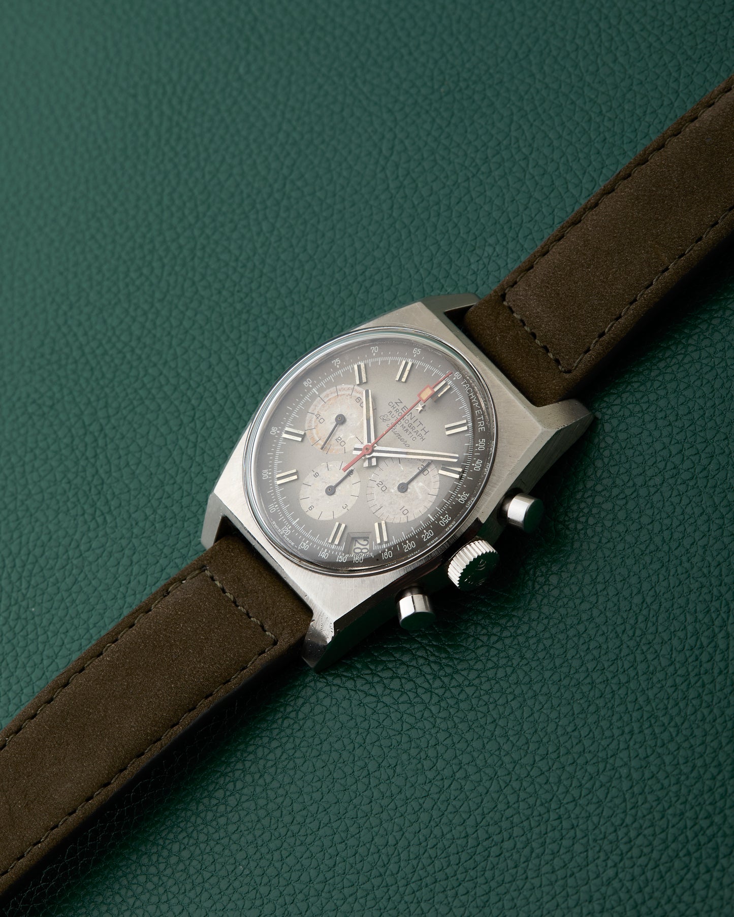 Zenith A385 Vintage Fume Dial El Primero Chronograph