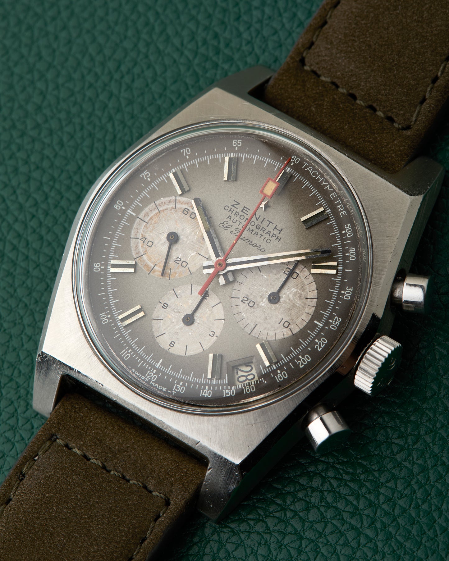 Zenith A385 Vintage Fume Dial El Primero Chronograph